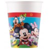 Vasos cumpleaños Mickey Mouse 8 uds papel