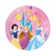 Platos princesas disney 8 uds de 23 cm