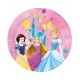 Platos princesas disney 8 uds de 23 cm