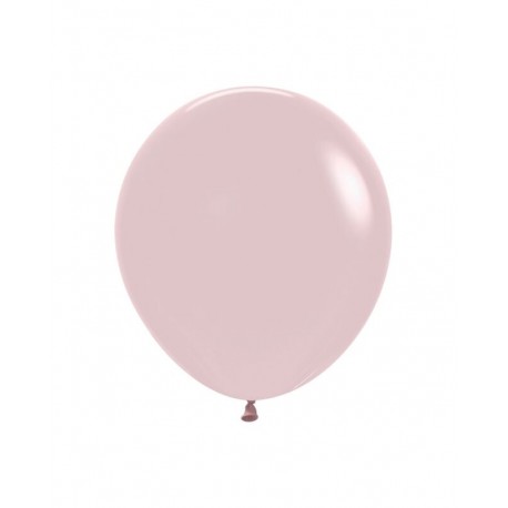 Globo Sempertex Pastel Dusk Rosa 15 uds de 45 cm