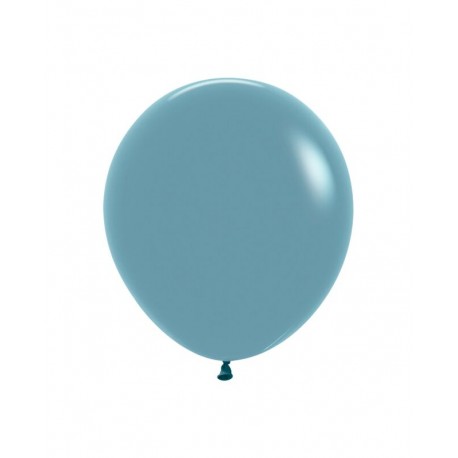 Globo Sempertex Pastel Dusk Azul 15 uds de 45 cm