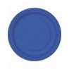 Platos azul marino 8 uds 23 cm carton