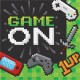 Servilletas cumpleaños gaming viedojuegos 16 uds 33