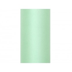 Tul verde menta 0,15x9 metros