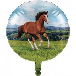 Globo Caballo para helio o aire 45 cm