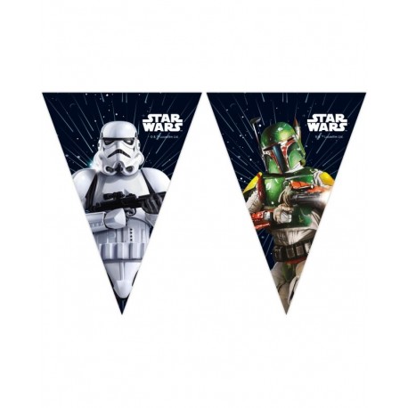 Guirnalda Star Wars soldados Boba Fett