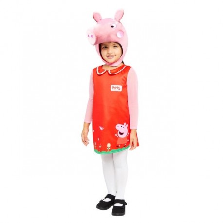 Disfraz Peppa orginal para nina talla 2 3 anos