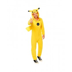 Disfraz Pikachu original Pokemon para adulto talla estandar