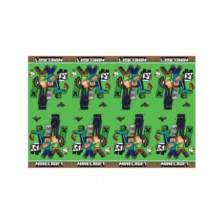 Mantel Minecraft cumpleanos 120x180 cm