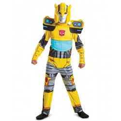 Disfraz Transformers Bumblebee Lujo talla 7 8 Anos