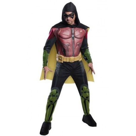 Disfraz robin de batman arkham franchise musculoso talla M