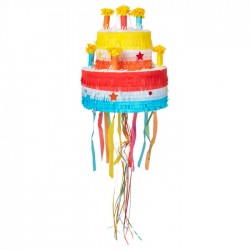 Pinata Tarta de cumpleanos 31x29 cm para romper