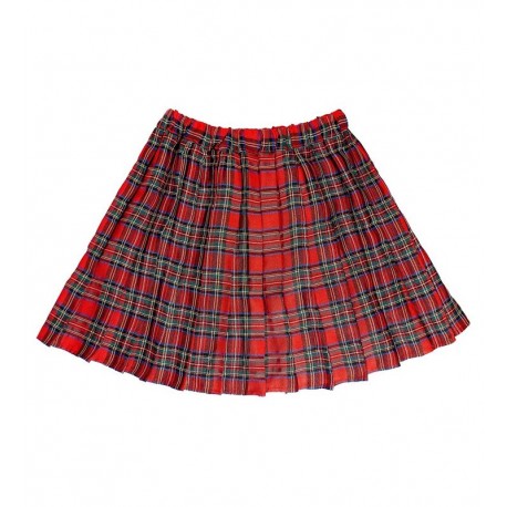 Falda Tartan escocesa tamano unico adulto