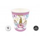 Vasos unicornio cumpleaños 12 uds