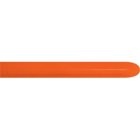 Globo 160 Naranja modelar Sempertex 100 uds 25x150 cm