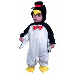 Disfraz pinguino bebe talla 6 a 12 anos bebe