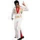 Disfraz Elvis blanco para hombre talla L
