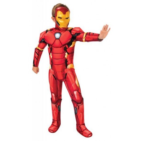 Disfraz Iron Man deluxe original Marvel infantil talla 9 10 anos