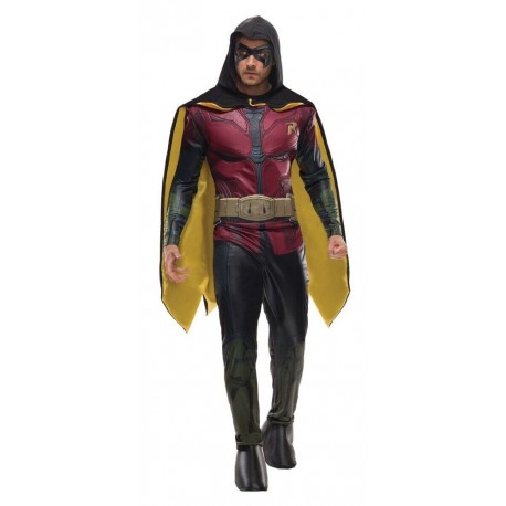 Disfraz robin de batman arkham franchise musculoso talla L