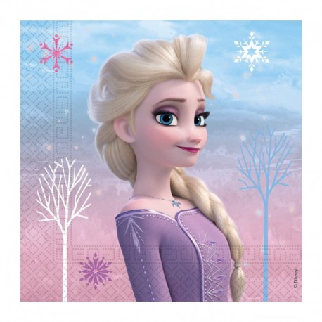 Servilletas Frozen 20 uds de 33 cm cumpleanos