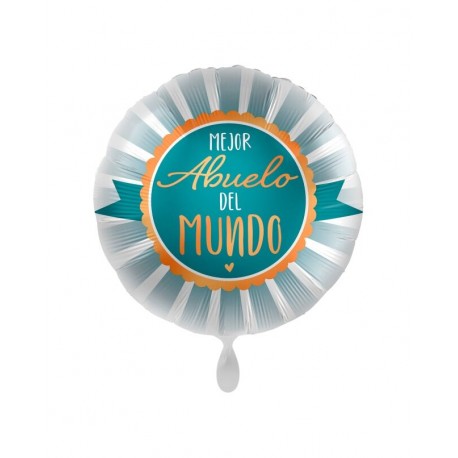 Globo el mejor Abuelo del mundo 45 cm