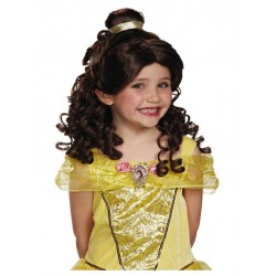 Peluca Bella Disney original para nina deluxe
