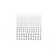 Joyas diamantes o piedras adhesivos plata165 uds