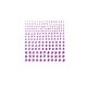 Joyas diamantes o piedras adhesivos morado 165 uds