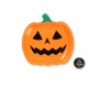 Platos calabaza halloween 6 uds 18 cm