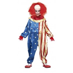 Disfraz payaso USA halloween infantil talla 5 6 anos