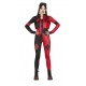 Disfraz Arlequinn rojo y negro mujer talla 14-16 años