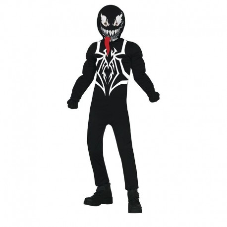 Disfraz Spider negro Venom para nino talla 5 6 anos