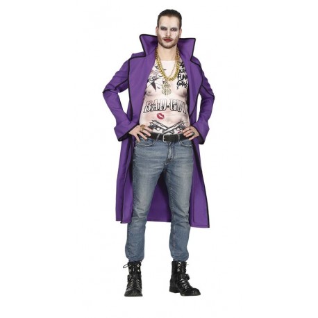 Disfraz payaso Joker leto talla M 48 50