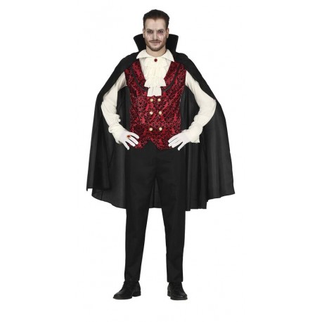 Disfraz Vampiro lujo para hombre talla S 46 48