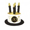 Sombrero velas 30 cumpleaños