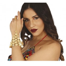 Pulsera medellas oro zingara