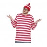 Conjunto wally camisa, gafas y gorro