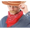 Pañuelo vaquero rojo oeste