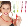 Silbatos neon pack de 4 uds