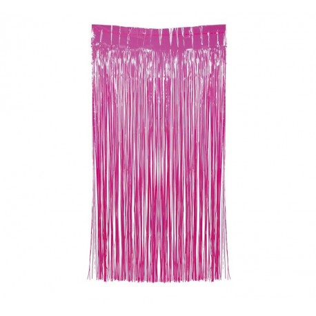 Cortina rosa fucsia neon 100x200 cm