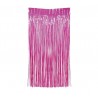 Cortina rosa fucsia neon 100x200 cm