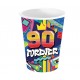 Vasos fiesta años 90 6 uds