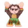 Piñata de romper Mono hawaiano 39,5 cm