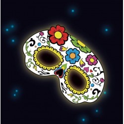 Antifaz luminoso catrina 19 cm