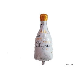 Globo botella de champan para helio o aire 8037CM