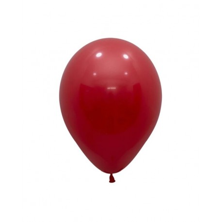 Globo Rojo Imperial Sempertex latex 100 uds 125 cm
