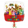 Globo Mario Bros cumpleaños 45 cm helio o aire