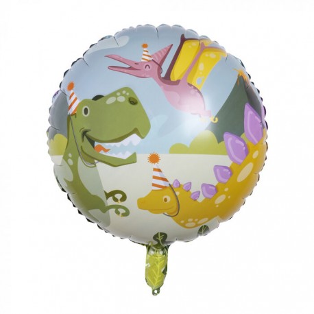 Globo dinosaurio foil 1 ud 45 cm