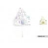 Topper para tarta castillo princesas