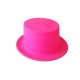 Chistera rosa fosforito en PVC